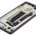 OLED Assembly With Frame For Xiaomi Redmi Turbo 4 / Xiaomi Poco X7 Pro (Refurbished) (Black)