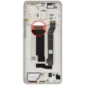 OLED Assembly With Frame For Xiaomi Redmi Turbo 4 / Xiaomi Poco X7 Pro (Refurbished) (White)