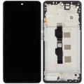 LCD Assembly With Frame For Xiaomi Redmi Note 13 Pro 4G / Xiaomi Poco M6 Pro 4G / Xiaomi Redmi Note 14S (Aftermarket: Incell) (Midnight Black)