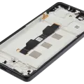 LCD Assembly With Frame For Xiaomi Redmi Note 13 Pro 4G / Xiaomi Poco M6 Pro 4G / Xiaomi Redmi Note 14S (Aftermarket: Incell) (Midnight Black)