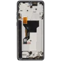 OLED Assembly With Frame Compatible For Motorola Moto G Stylus 5G (XT2517-3 / 2025) / Motorola Moto Edge 60 Stylus (XT2517-4 / 2025) (Refurbished) (Gibraltar Sea)