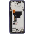 OLED Assembly With Frame Compatible For Motorola Moto G Stylus 5G (XT2517-3 / 2025) / Motorola Moto Edge 60 Stylus (XT2517-4 / 2025) (Refurbished) (Surf the Web)
