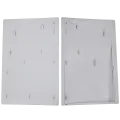 Faceplate Cover (Top & Bottom) For Sony PlayStation 5 Disc Edition (White)