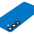 Back Cover Glass With Camera Lens For Samsung Galaxy S25 5G (No Logo) (Aftermarket Plus) (Navy)