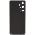 Back Cover Glass With Camera Lens For Samsung Galaxy S25 5G (No Logo) (Aftermarket Plus) (Silver Shadow)