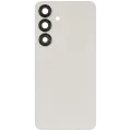 Back Cover Glass With Camera Lens For Samsung Galaxy S25 5G (No Logo) (Aftermarket Plus) (Pink Gold)