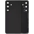 Back Cover Glass With Camera Lens For Samsung Galaxy S25 5G (No Logo) (Aftermarket Plus) (Blue Black)