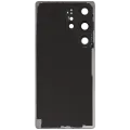Back Cover Glass With Camera Lens For Samsung Galaxy S25 Ultra 5G (No Logo) (Aftermarket Plus) (Titanium White Silver)