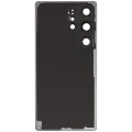 Back Cover Glass With Camera Lens For Samsung Galaxy S25 Ultra 5G (No Logo) (Aftermarket Plus) (Titanium Gray)