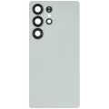 Back Cover Glass With Camera Lens For Samsung Galaxy S25 Ultra 5G (No Logo) (Aftermarket Plus) (Titanium Jade Green)
