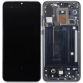 OLED Assembly With Frame For Xiaomi Mi 9 Pro (Aftermarket Plus) (Titanium Black)