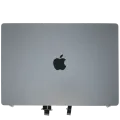 Complete LCD Display Assembly For MacBook Pro 16" (A3403 / A3186 Late 2024) (Pre-installed Lid Angle Sensor cable) (Used OEM Pull: Grade B) (Silver)
