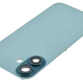 Back Glass w/ MagSafe Magnet For iPhone 16 (No Logo) (Aftermarket) (Teal)