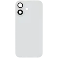 Back Glass w/ MagSafe Magnet For iPhone 16 (No Logo) (Aftermarket) (White)