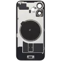 Back Glass w/ MagSafe Magnet For iPhone 16 (Aftermarket) (Pink) (No Logo)