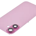 Back Glass w/ MagSafe Magnet For iPhone 16 (Aftermarket) (Pink) (No Logo)