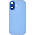 Back Glass w/ MagSafe Magnet For iPhone 16 (No Logo) (Aftermarket) (Ultramarine)