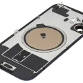 Back Glass w/ MagSafe Magnet For iPhone 16 (No Logo) (Aftermarket) (Ultramarine)