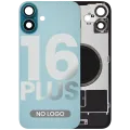 Back Glass w/ MagSafe Magnet For iPhone 16 Plus (No Logo) (Aftermarket) (Teal)
