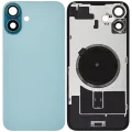 Back Glass w/ MagSafe Magnet For iPhone 16 Plus (No Logo) (Aftermarket) (Teal)