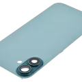 Back Glass w/ MagSafe Magnet For iPhone 16 Plus (No Logo) (Aftermarket) (Teal)
