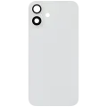 Back Glass w/ MagSafe Magnet For iPhone 16 Plus (No Logo) (Aftermarket) (White)