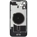 Back Glass w/ MagSafe Magnet For iPhone 16 Plus (No Logo) (Aftermarket) (White)