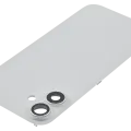 Back Glass w/ MagSafe Magnet For iPhone 16 Plus (No Logo) (Aftermarket) (White)