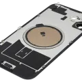 Back Glass w/ MagSafe Magnet For iPhone 16 Plus (No Logo) (Aftermarket) (White)