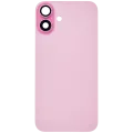 Back Glass w/ MagSafe Magnet For iPhone 16 Plus (No Logo) (Aftermarket) (Pink)