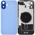 Back Glass w/ MagSafe Magnet For iPhone 16 Plus (No Logo) (Aftermarket) (Ultramarine)