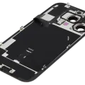 Back Glass w/ MagSafe Magnet & NFC & Flashlight Flex For iPhone 16 Pro (No Logo) (Aftermarket) (Desert Titanium)