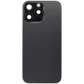 Back Glass w/ MagSafe Magnet & NFC & Flashlight Flex For iPhone 16 Pro Max (No Logo) (Aftermarket) (Black Titanium)