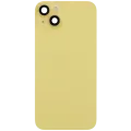 Back Glass w/ MagSafe Magnet & NFC & Flashlight Flex For iPhone 14 Plus (Used OEM Pull: Grade B) (Yellow)