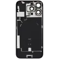 Back Glass w/ MagSafe Magnet & NFC & Flashlight Flex For iPhone 16 Pro Max (No Logo) (Aftermarket) (Natural Titanium)