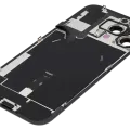 Back Glass w/ MagSafe Magnet & NFC & Flashlight Flex For iPhone 16 Pro Max (No Logo) (Aftermarket) (Natural Titanium)