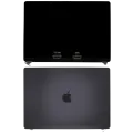 Complete LCD Display Assembly For MacBook Pro 16" (A3403 / A3186 Late 2024) (Pre-installed Lid Angle Sensor cable) (Used OEM Pull: Grade B) (Space Black)