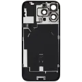 Back Glass w/ MagSafe Magnet & NFC & Flashlight Flex For iPhone 16 Pro Max (No Logo) (Aftermarket) (Desert Titanium)