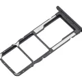 Dual Sim Card Tray For Xiaomi Redmi 7A (Matte Black)