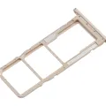 Dual Sim Card Tray For Xiaomi Redmi 7A (Matte Gold)