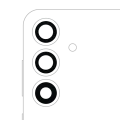 Back Camera Lens (Glass Only) With Adhesive For Samsung Galaxy S25 5G (3 Piece Set) (All Colors)