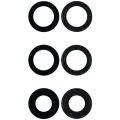 Back Camera Lens (Glass Only) With Adhesive For Samsung Galaxy S25 5G (3 Piece Set) (All Colors)
