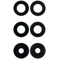 Back Camera Lens (Glass Only) With Adhesive For Samsung Galaxy S25 Plus 5G (3 Piece Set) (All Colors)