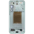 Дисплейний модуль (OLED) для Samsung Galaxy S25 Plus 5G (US & International Version) з рамкою (Service Pack) (Mint)