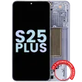 Дисплейний модуль (OLED) для Samsung Galaxy S25 Plus 5G (US & International Version) з рамкою (Service Pack) (Icy Blue)