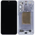 Дисплейний модуль (OLED) для Samsung Galaxy S25 Plus 5G (US & International Version) з рамкою (Service Pack) (Icy Blue)