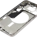 Mid-Frame Housing W/ Small Parts For iPhone 15 Pro Max (EU / Global Version) (Used OEM Pull: Grade B) (Natural Titanium)