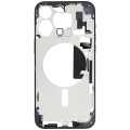 Mid-Frame Housing W/ Small Parts For iPhone 15 Pro Max (EU / Global Version) (Used OEM Pull: Grade C) (Blue Titanium)