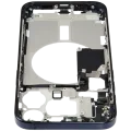 Mid-Frame Housing W/ Small Parts For iPhone 15 Pro Max (EU / Global Version) (Used OEM Pull: Grade C) (Blue Titanium)