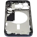 Mid-Frame Housing W/ Small Parts For iPhone 15 Pro Max (EU / Global Version) (Used OEM Pull: Grade C) (Blue Titanium)
